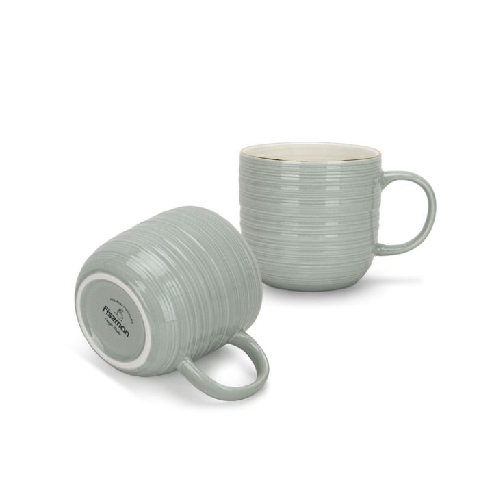 Fissman 3687 FIRMINA porcelain mug green 2x350ml