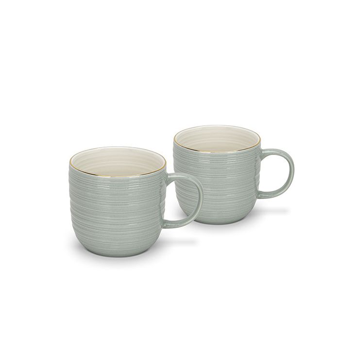 Fissman 3687 FIRMINA porcelain mug green 2x350ml
