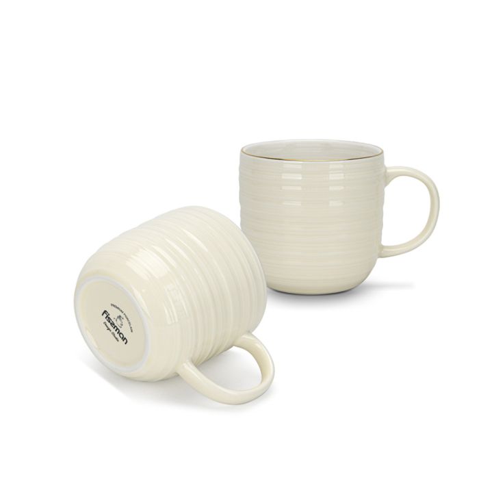 Fissman 3692 FIRMINA porcelain mug set 2x350ml