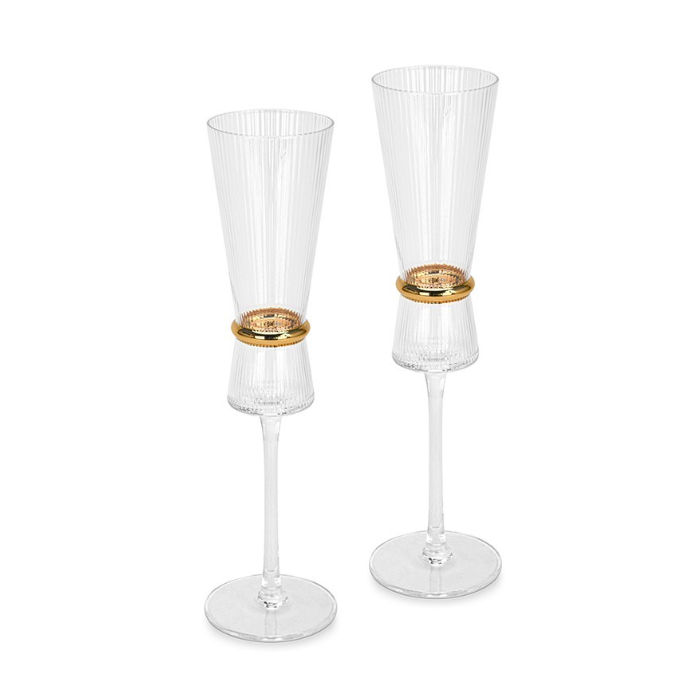 Fissman 6592 champagne glass set 2x180ml