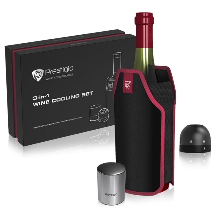 Prestigio PWA101CS wine cooling set