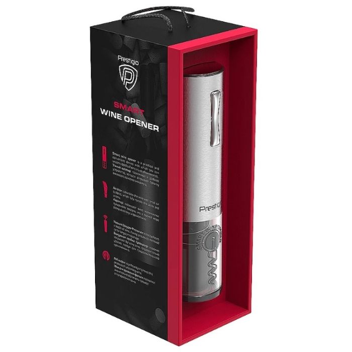 Prestigio PWO103SL_EN wine opener silver