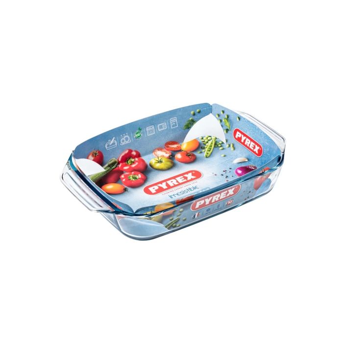Pyrex 2597 406B000 RECTANGULAR ROASTER 27x17x6 cm