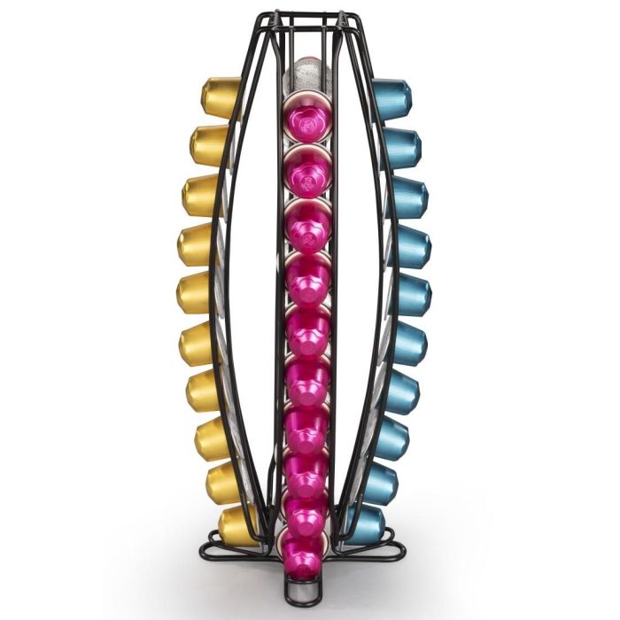 Hama 111265 coffee capsule stand for Nespresso pillar