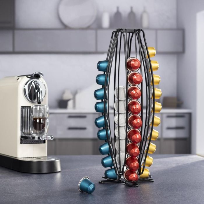 Hama 111265 coffee capsule stand for Nespresso pillar