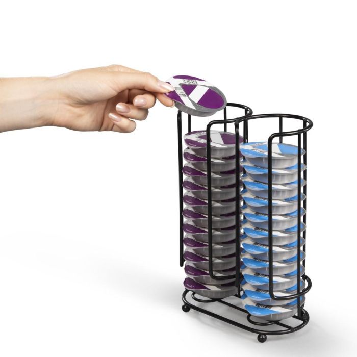 Hama 111269 coffee capsule stand for Tassimo pillar