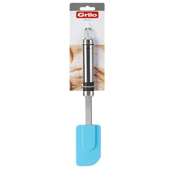 Grilo 430074 SILICONE SCRAPER W/STAINLES STEEL HAN