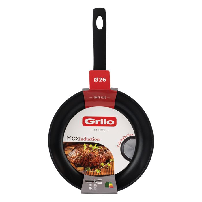 Grilo 465226 FRY PAN, SOFT TOUCH HANDLES 26CM