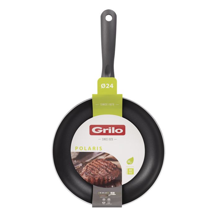 Grilo 462724 FRY PAN, SOFT TOUCH HANDLES 24CM
