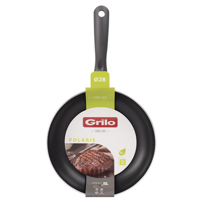 Grilo 462728 FRY PAN, SOFT TOUCH HANDLES 28CM