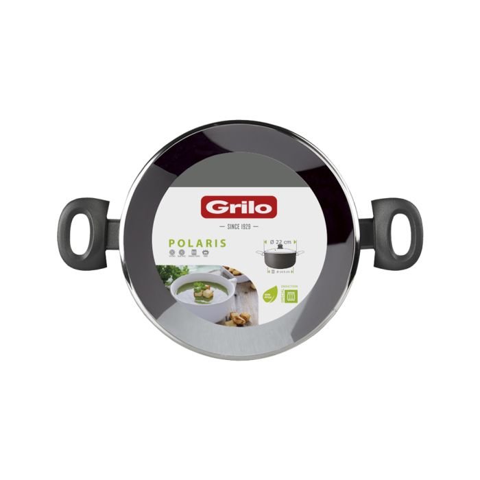 Grilo 464120 CASSEROLE (NON-STICK ALU) 20cm