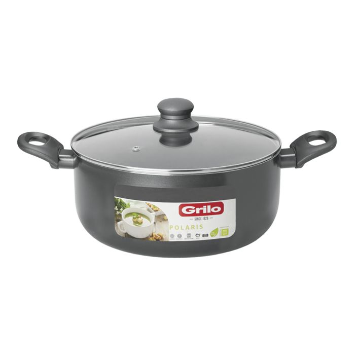 Grilo 464128 CASSEROLE (NON-STICK ALU) 28cm