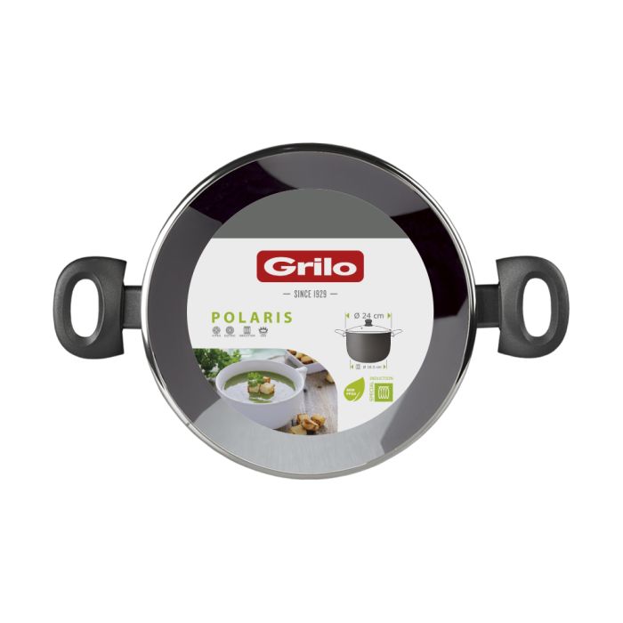 Grilo 464324 STOCK POT (NON-STICK-ALU) 24cm