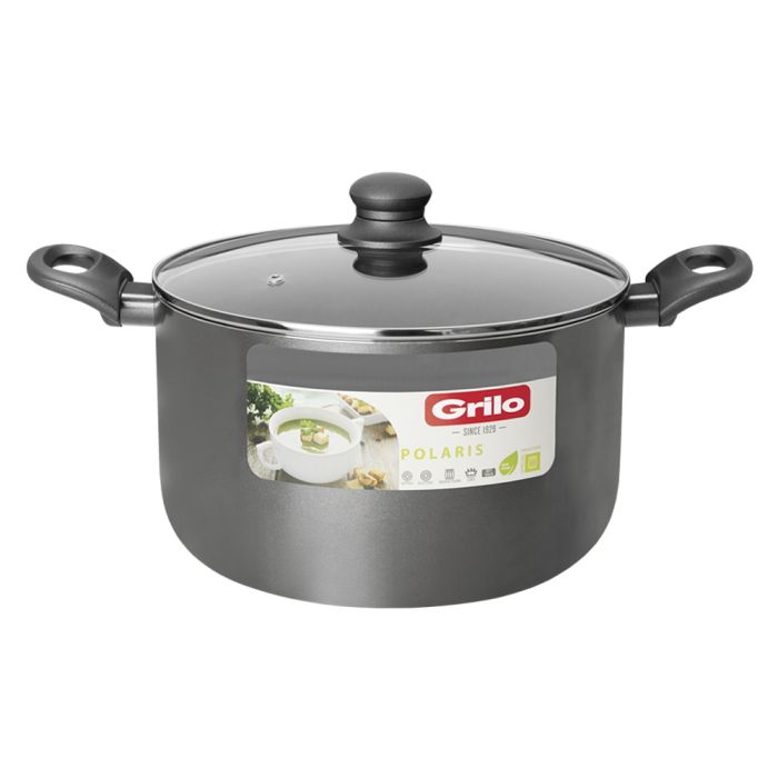Grilo 464328 STOCK POT (NON-STICK-ALU) 28cm