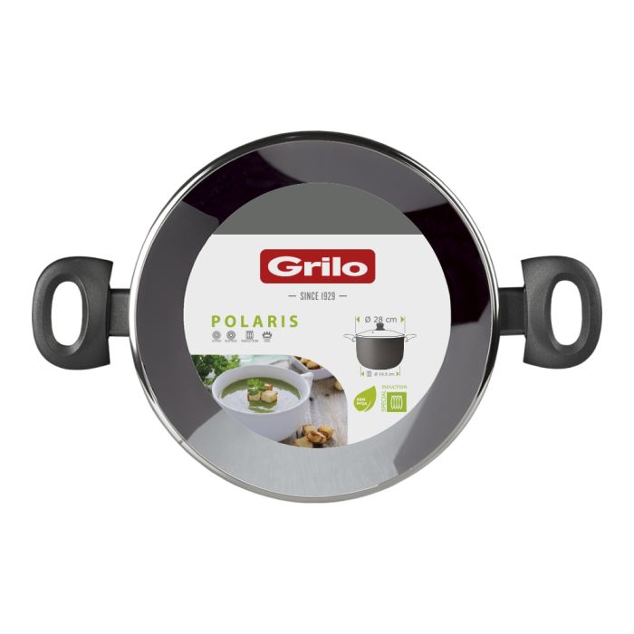 Grilo 464328 STOCK POT (NON-STICK-ALU) 28cm