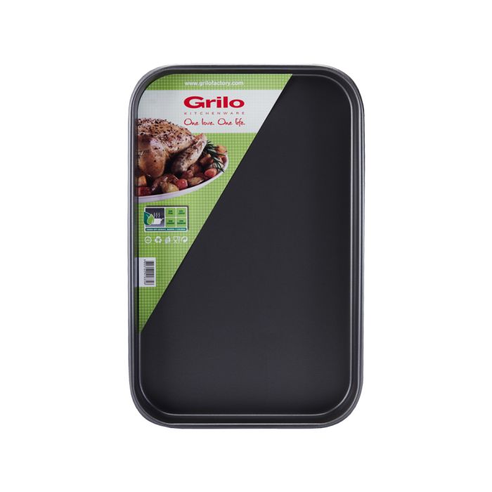 Grilo 410635G ROAST PAN (NON-STICK-ALU.) 35*22CM