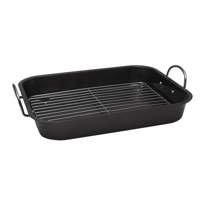 Grilo 430110 ROAST PAN STEEL 37*29CM