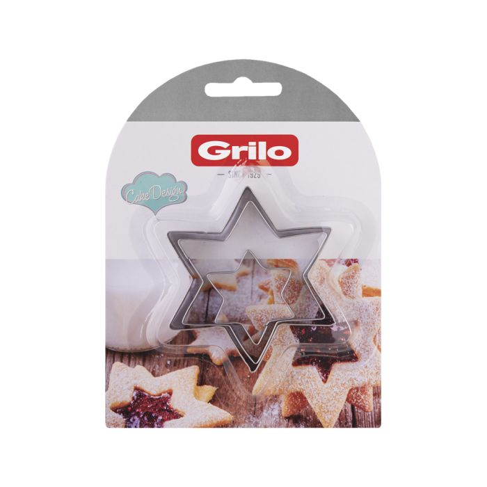Grilo 490013 COOKIE CUTTER INOX - STARS