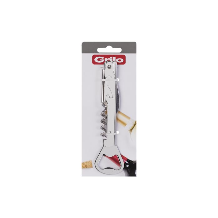 Grilo 430215 zinc multifunctional corkscrew