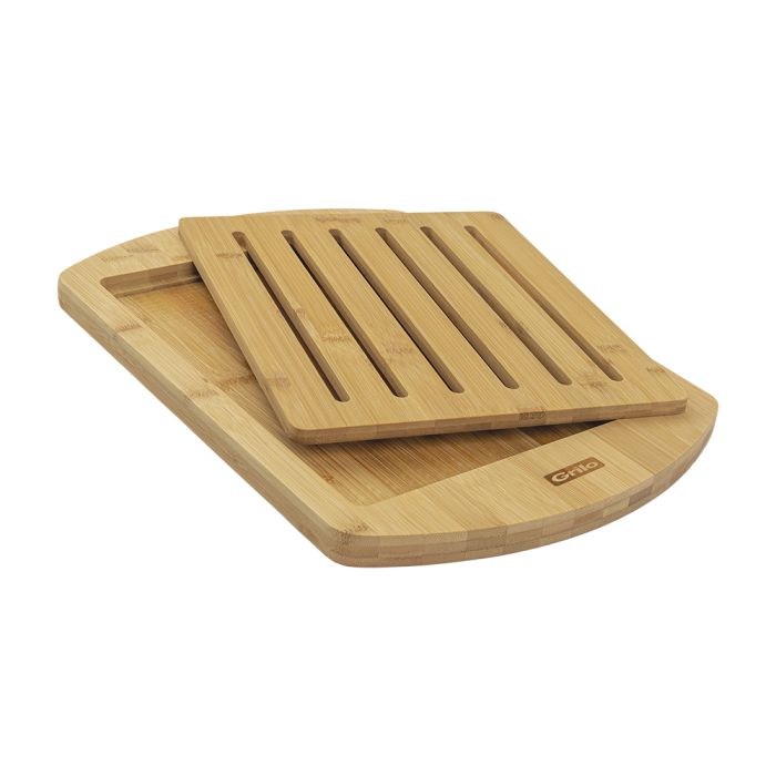Grilo BB0004 BREAD CHOPPING BOARD BAMBOO 32*25*2cm