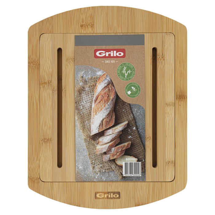 Grilo BB0005 BREAD CHOPPING BOARD BAMBOO 39*30*2cm