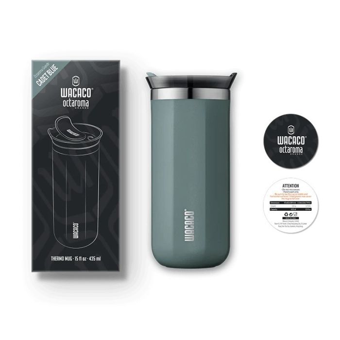 Wacaco Octaroma Grande Cadet blue mug 435ml