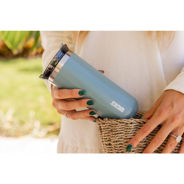 Wacaco Octaroma Grande Cadet blue mug 435ml
