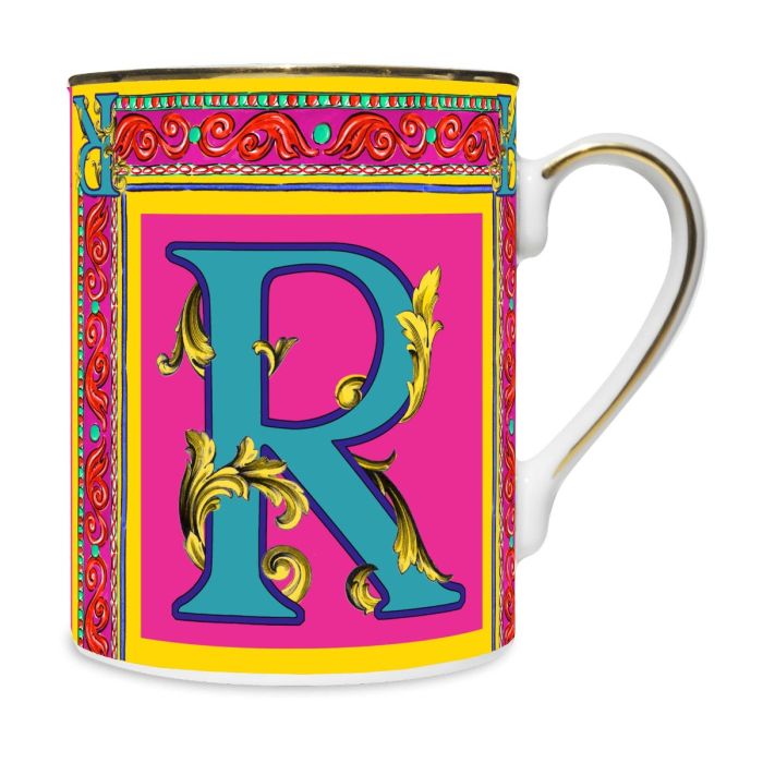 Baci Milano MUG.ORTR mug letter R