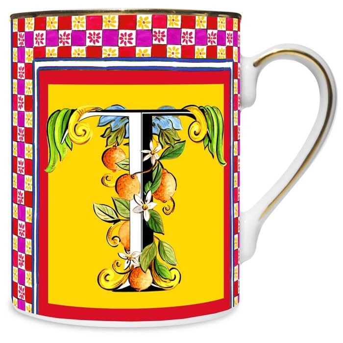 Baci Milano MUG.ORTT mug letter T