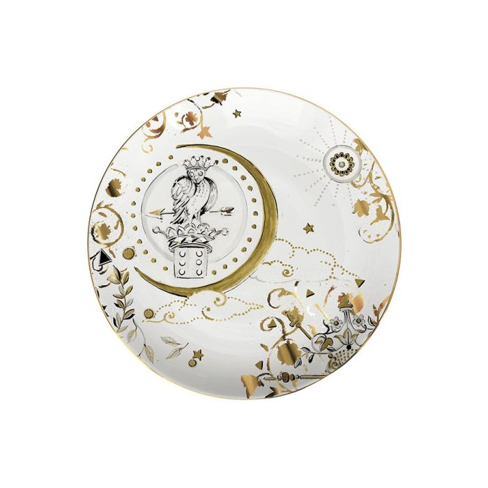 Baci Milano PLA.KOS04 plate cosmo owl 24cm