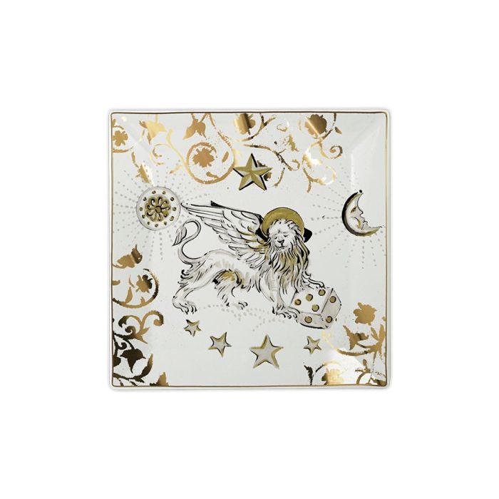 Baci Milano STR1.KOS03 mini tray cosmo lion 15x15cm