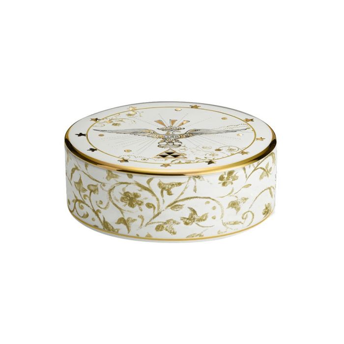 Baci Milano BOX.KOS02 KOSMO round box eagle 13X6 cm