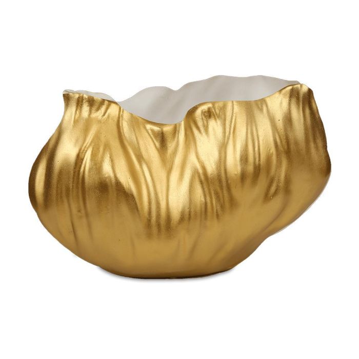 Baci Milano VAS1.KOS03 vase gold white 20cm