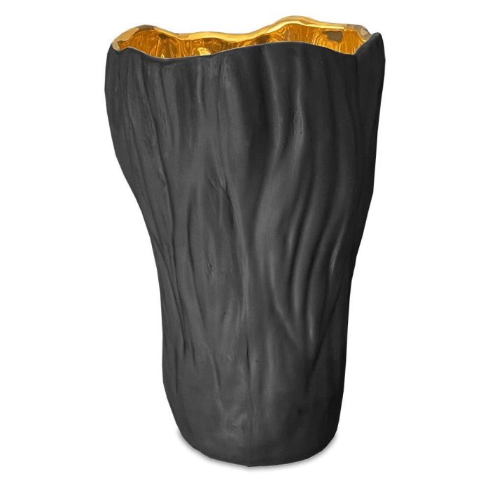 Baci Milano VAS3.KOS02 VASE GOLD BLACK H35