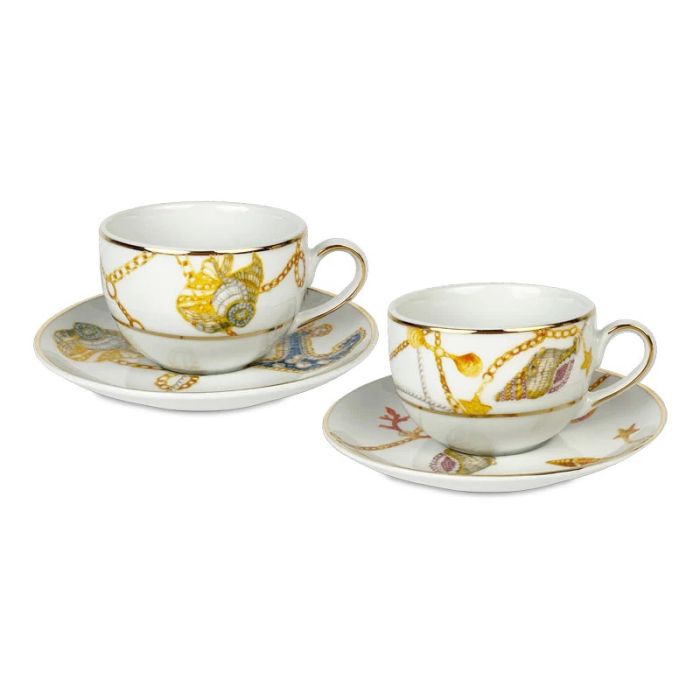 Baci Milano STEA.POR01 tea cup set 2pcs