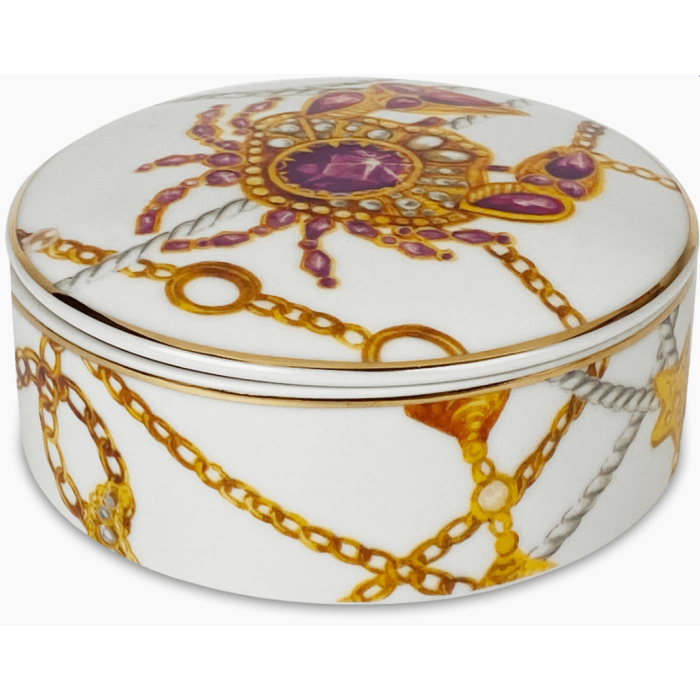 Baci Milano BOX.POR01 round box 13x6cm