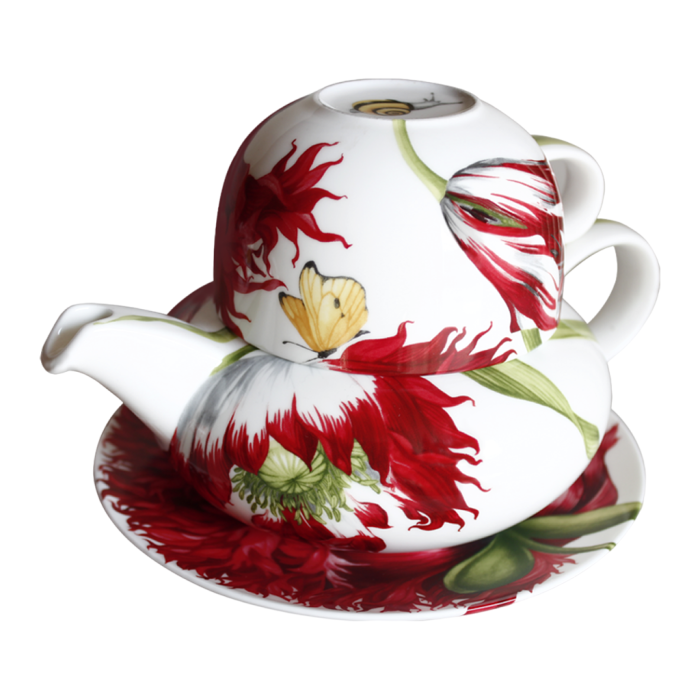 Taitu 5-8-10 EMOTION teapot & tea cup with saucer set