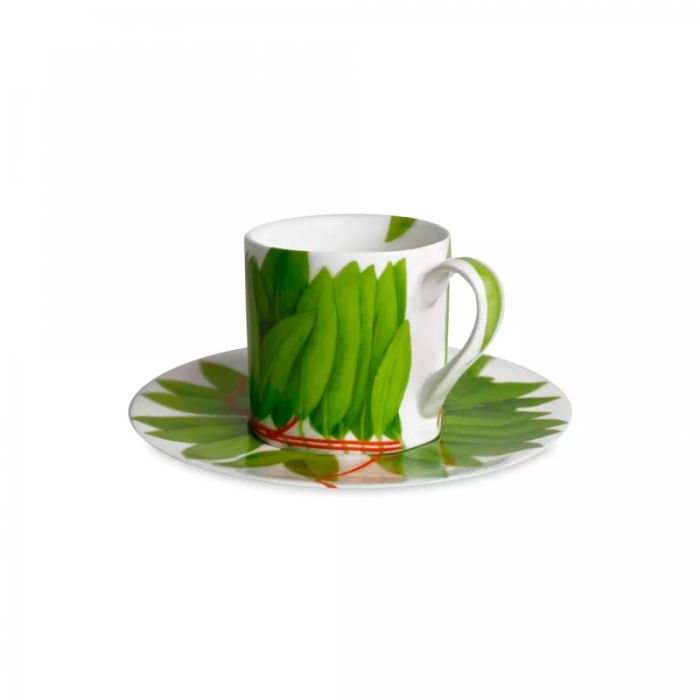 Taitu 5-191 FOGLIE espresso cup&saucer 100ml