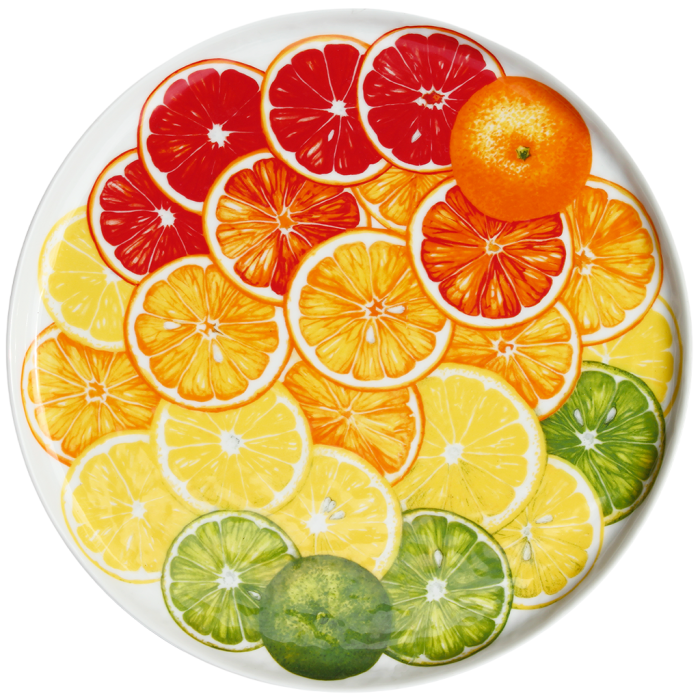 Taitu 12-9-06 DIETA MEDITERRANEA ARGUMI platter 31cm