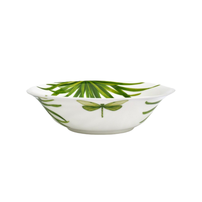 Taitu 12-13-50 LIFE IN GREEN bowl 16.5cm