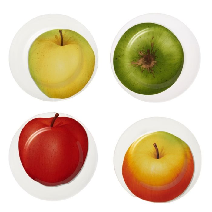Taitu 1-81 FREEDOM plate set 4 assorted