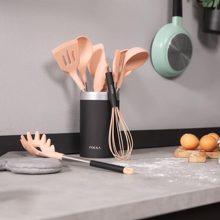 Cecotec 01181 kitchen utensil set pink 9pcs