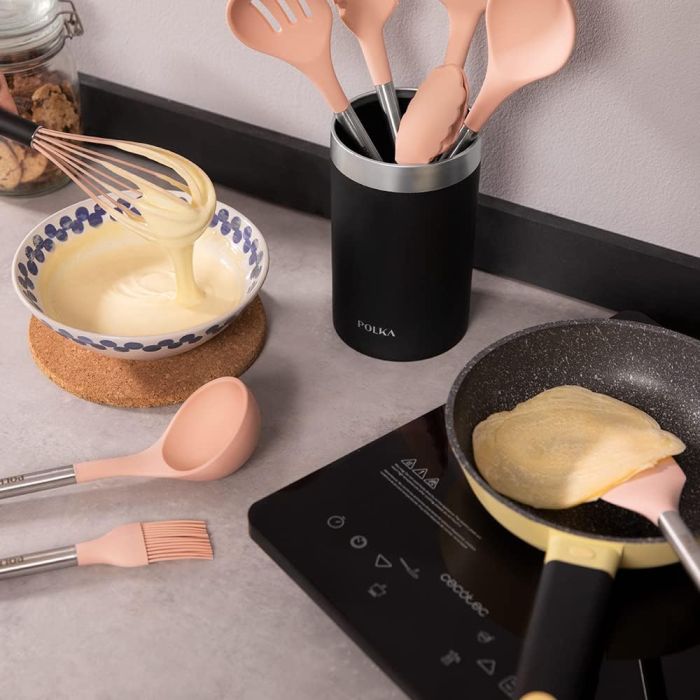 Cecotec 01181 kitchen utensil set pink 9pcs