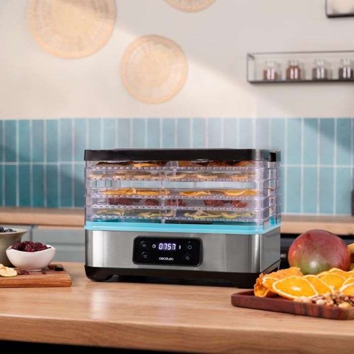 Cecotec 04949 dehydrator with 5 height adjustable trays