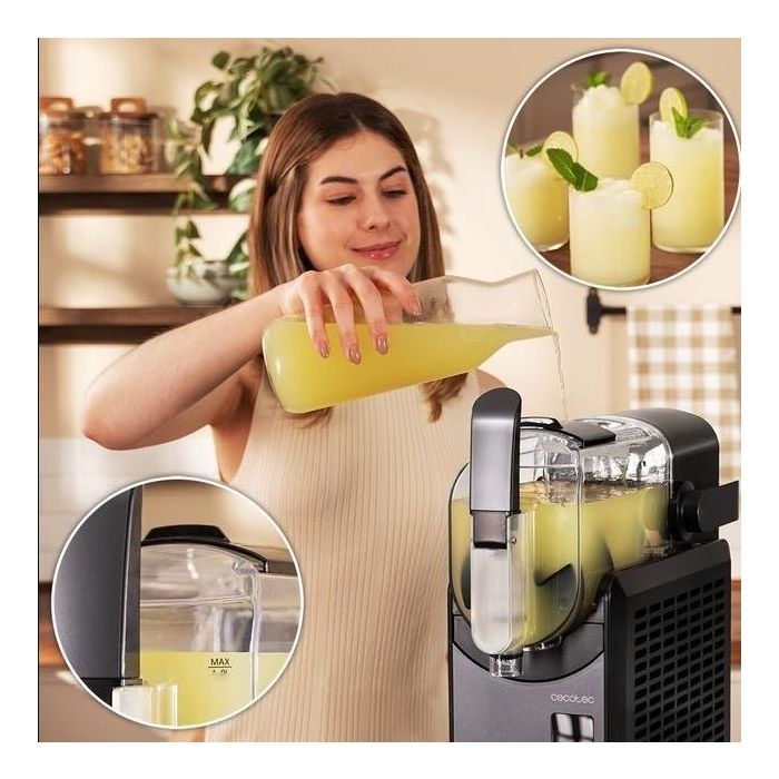 Cecotec A01_EU01_109564 Twist&Ice 2600 Slush Ice Cream Maker