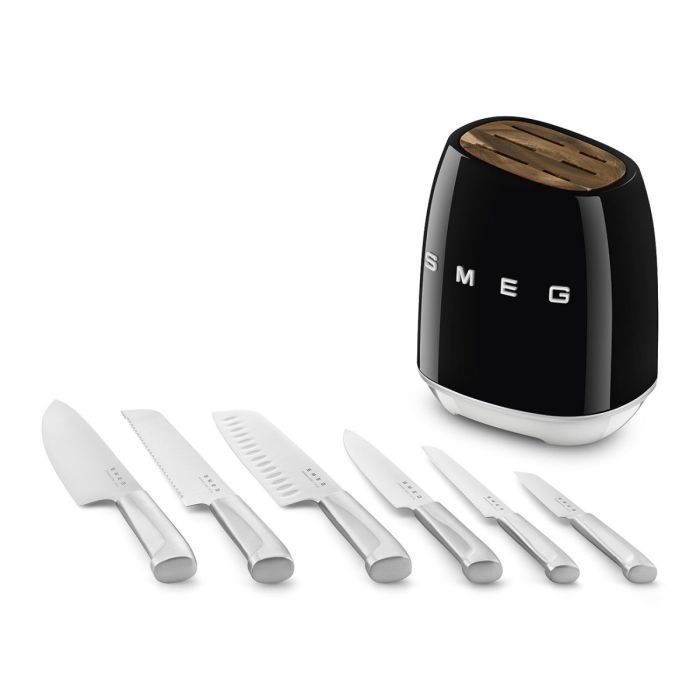 SMEG KBSF02BL knife block black