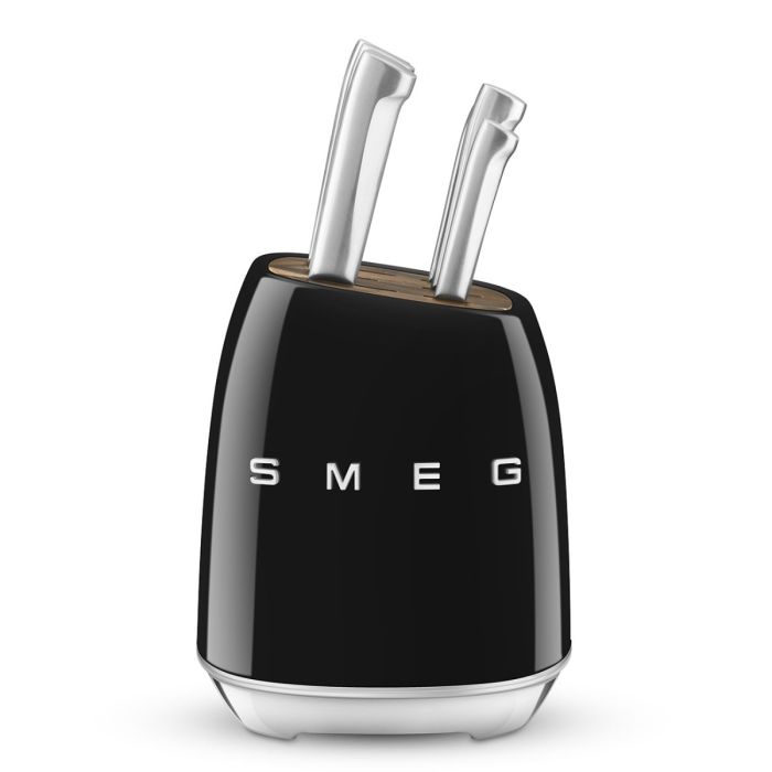 SMEG KBSF02BL knife block black