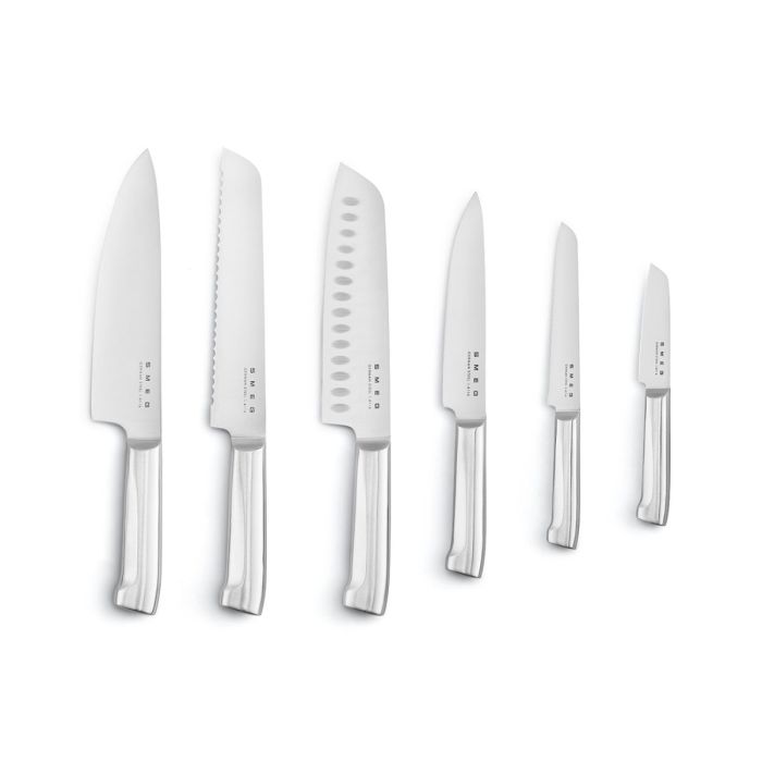 SMEG KBSF02CR Knife block cream