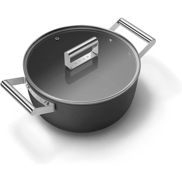 SMEG CKFC2411BLM non-stick Casserole 24cm 4.6l