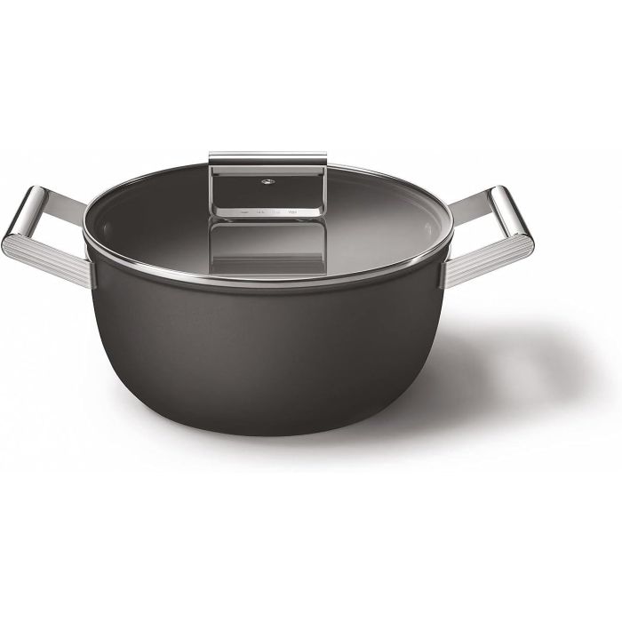 SMEG CKFC2411BLM non-stick Casserole 24cm 4.6l